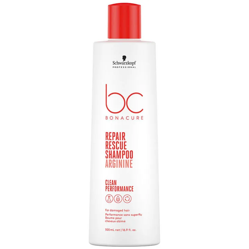 Schwarzkopf Repair Rescue שמפו לשיער עבה ופגום | 500 מ"ל