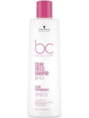 Schwarzkopf BC Color Freeze שמפו ללא סולפט | לשיער צבוע 500 מ"ל